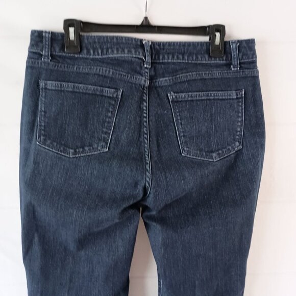 Talbots Curvy Boot Jeans Women’s 14P Petite 32x28 Blue Denim Stretch Excellent - Picture 8 of 8